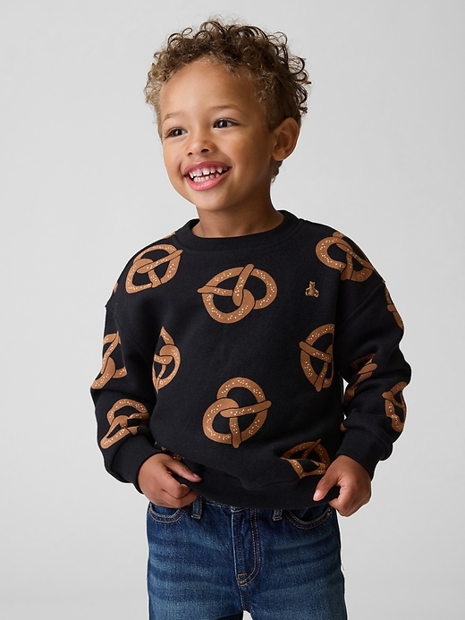 Image number 1 showing, Baby & Toddler VintageSoft Sweatshirt