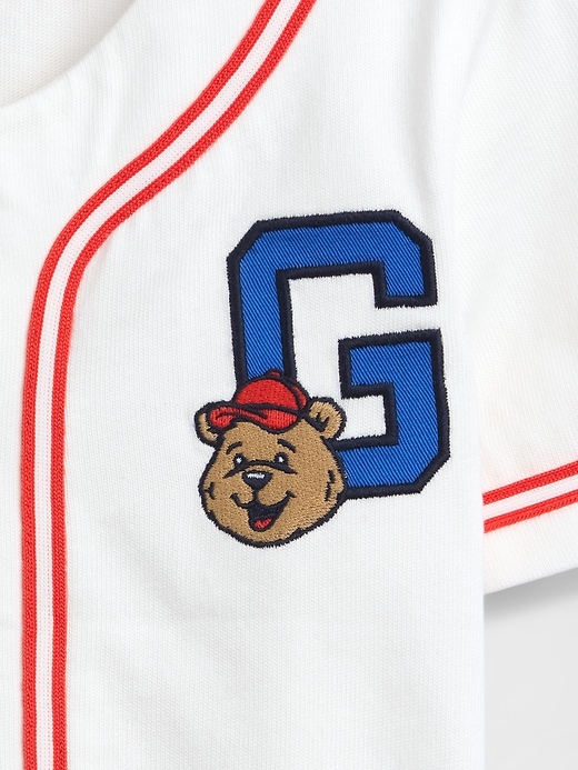 Image number 4 showing, Baby & Toddler Brannan Bear Logo Baseball Jersey T-Shirt
