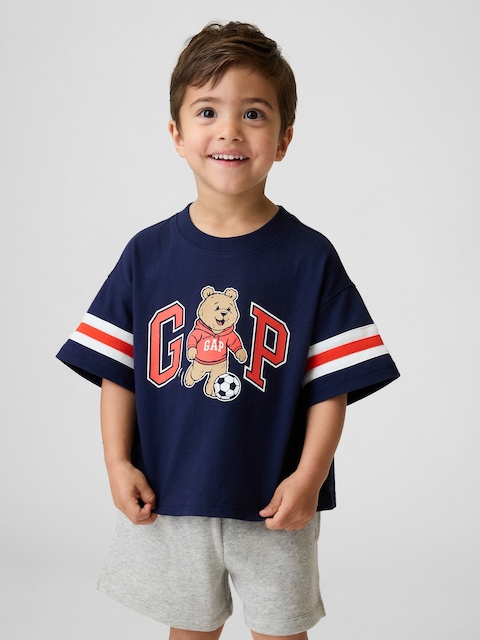 Baby & Toddler Oversized Brannan Bear Varsity Graphic Logo T-Shirt
