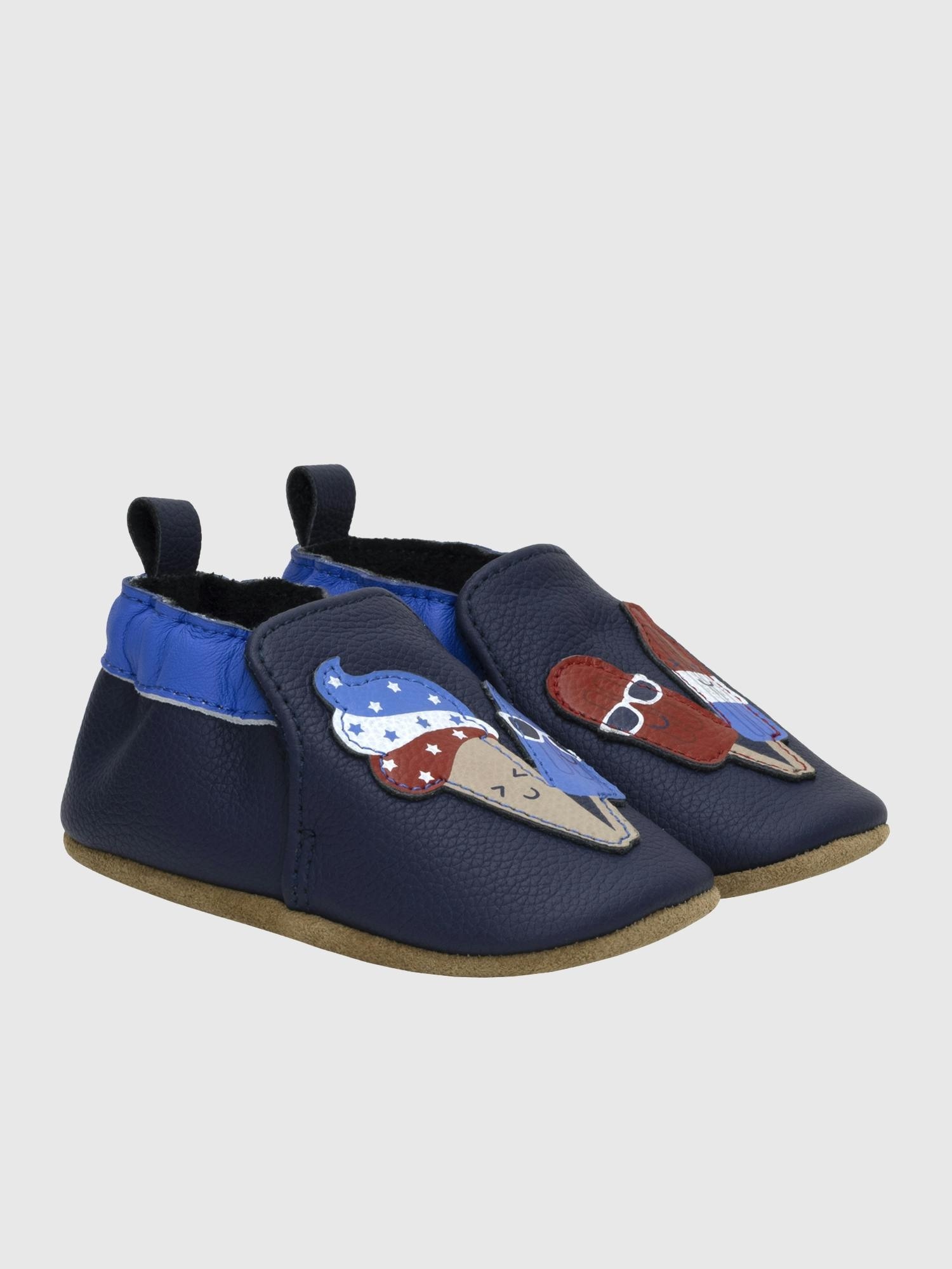 Детские пинетки Gap Robeez Stay Chill Soft Soles — фото 2