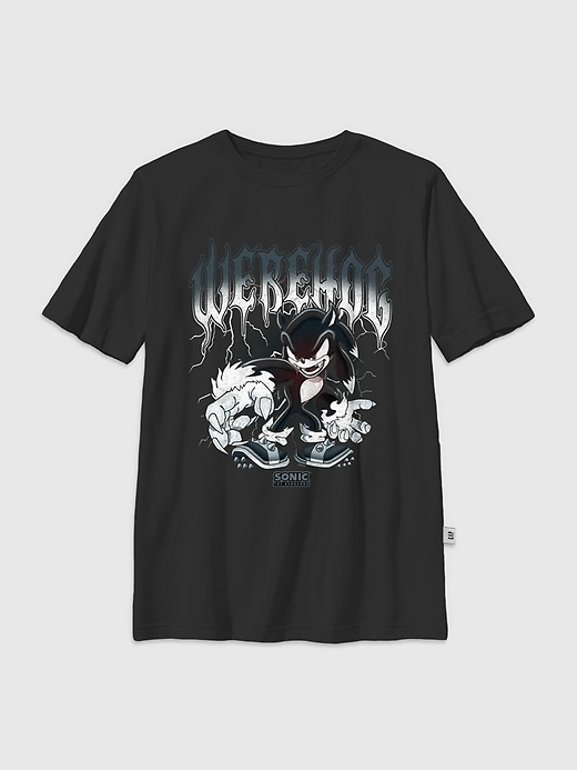 Image number 1 showing, Kids Sonic The Hedgehog Metal Graphic T-Shirt