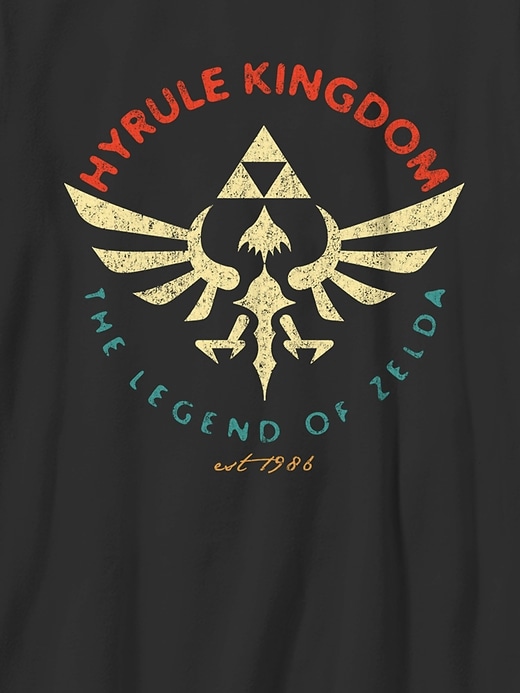 Image number 3 showing, Kids Nintendo Zelda Hyrule Kingdom Graphic T-Shirt