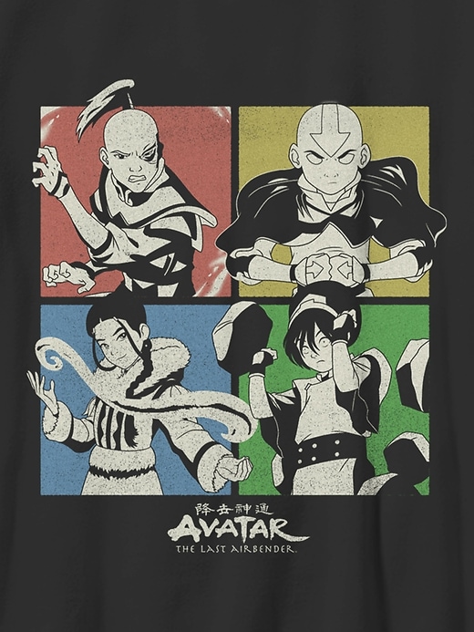 Image number 3 showing, Kids Avatar the Last Airbender Box Up Graphic T-Shirt
