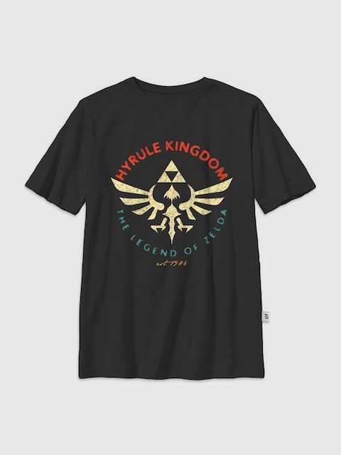 Kids Nintendo Zelda Hyrule Kingdom Graphic T-Shirt