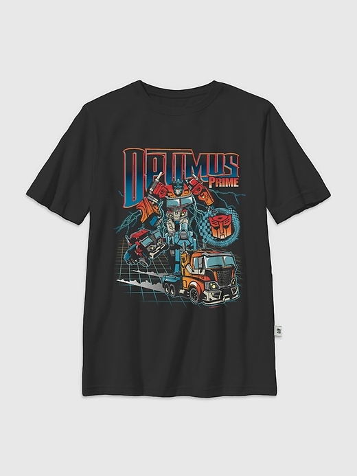 Image number 1 showing, Kids Transformers Optimus Prime Speed Graphic T-Shirt