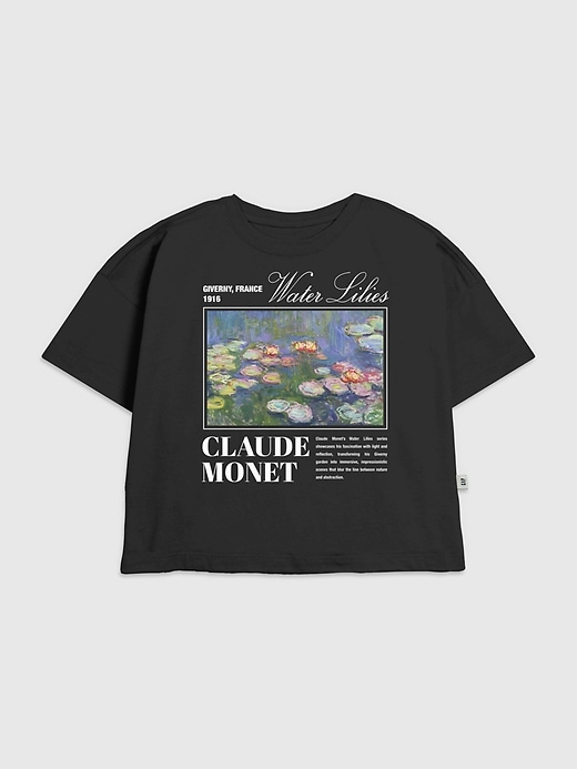 Image number 1 showing, Kids Monet Water Lillies Graphic T-Shirt