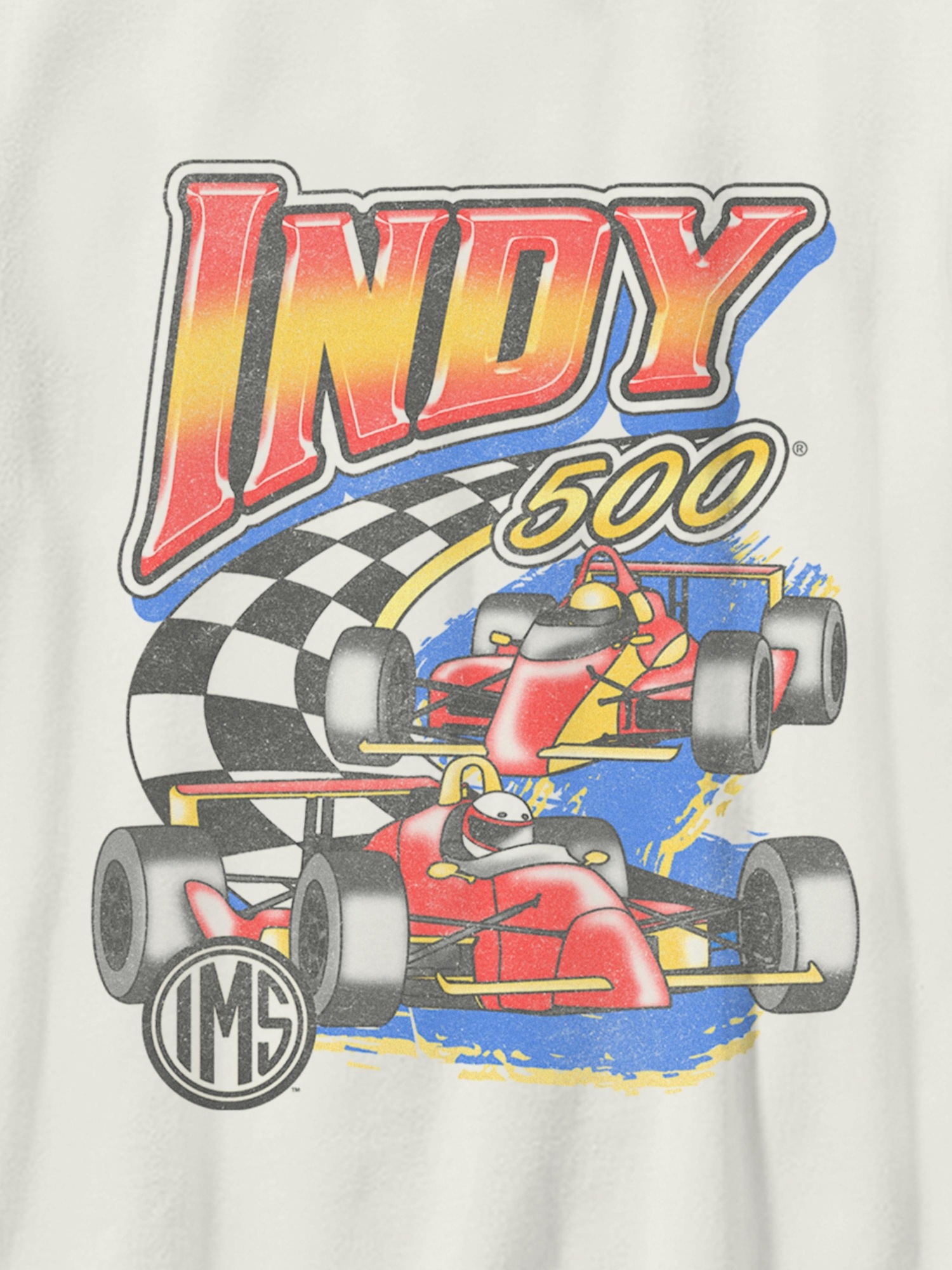 Gap Kids Indy 500 Swoosh Graphic T-Shirt — фото 3