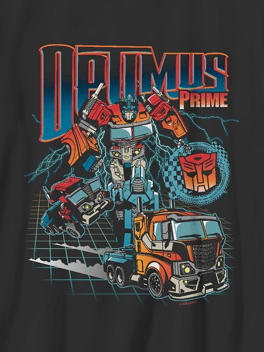 Image number 3 showing, Kids Transformers Optimus Prime Speed Graphic T-Shirt