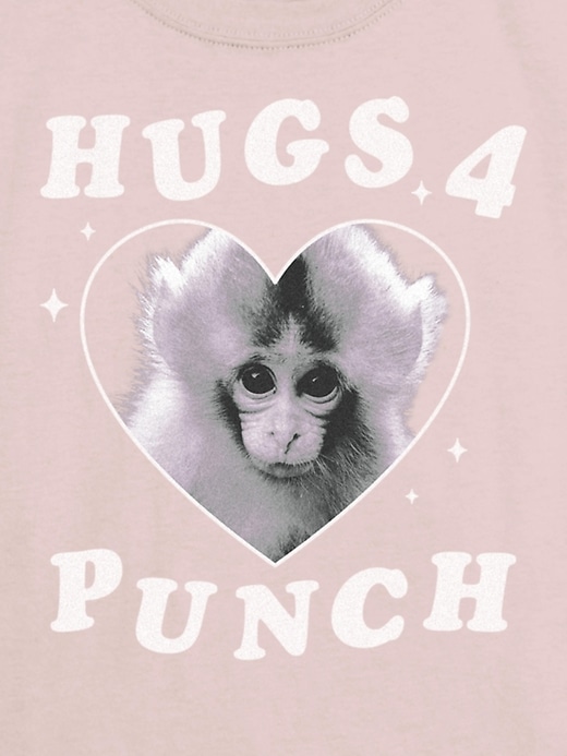 Image number 3 showing, Kids Punch The Monkey Graphic T-Shirt