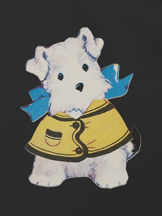 Image number 3 showing, Toddler Raincoat Puppy Graphic T-Shirt
