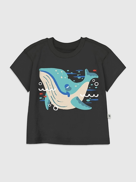 Image number 1 showing, Toddler Its A Whale Graphic T-Shirt