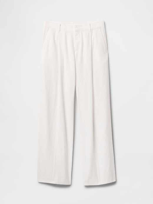 Image number 7 showing, 365 Low Rise Linen-Blend Trousers