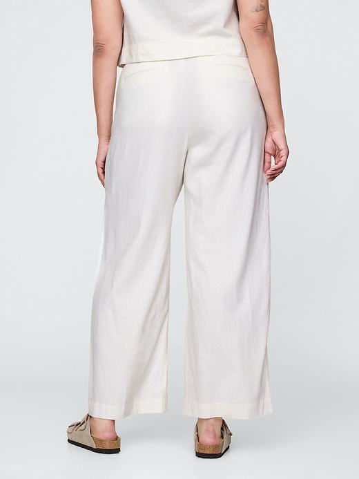 Image number 6 showing, 365 Low Rise Linen-Blend Trousers