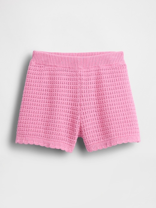 Image number 2 showing, Baby & Toddler Crochet Pull-On Shorts