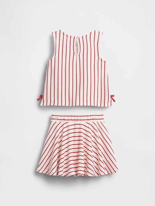 Image number 3 showing, Baby & Toddler VintageSoft Bow Skort Set