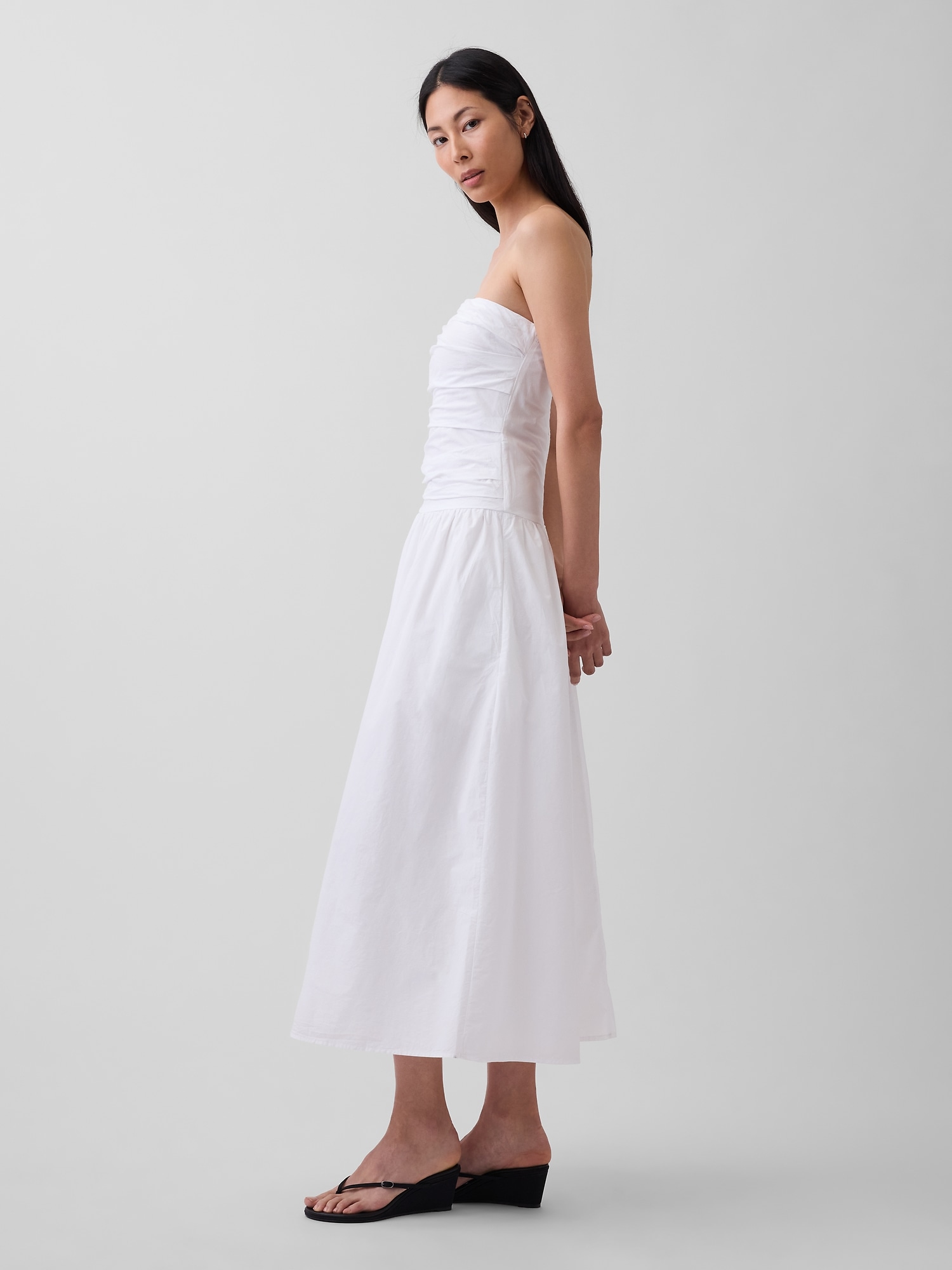 sachin and babi light blue dress Anna Quan Applique Drop Waist Maxi Dress