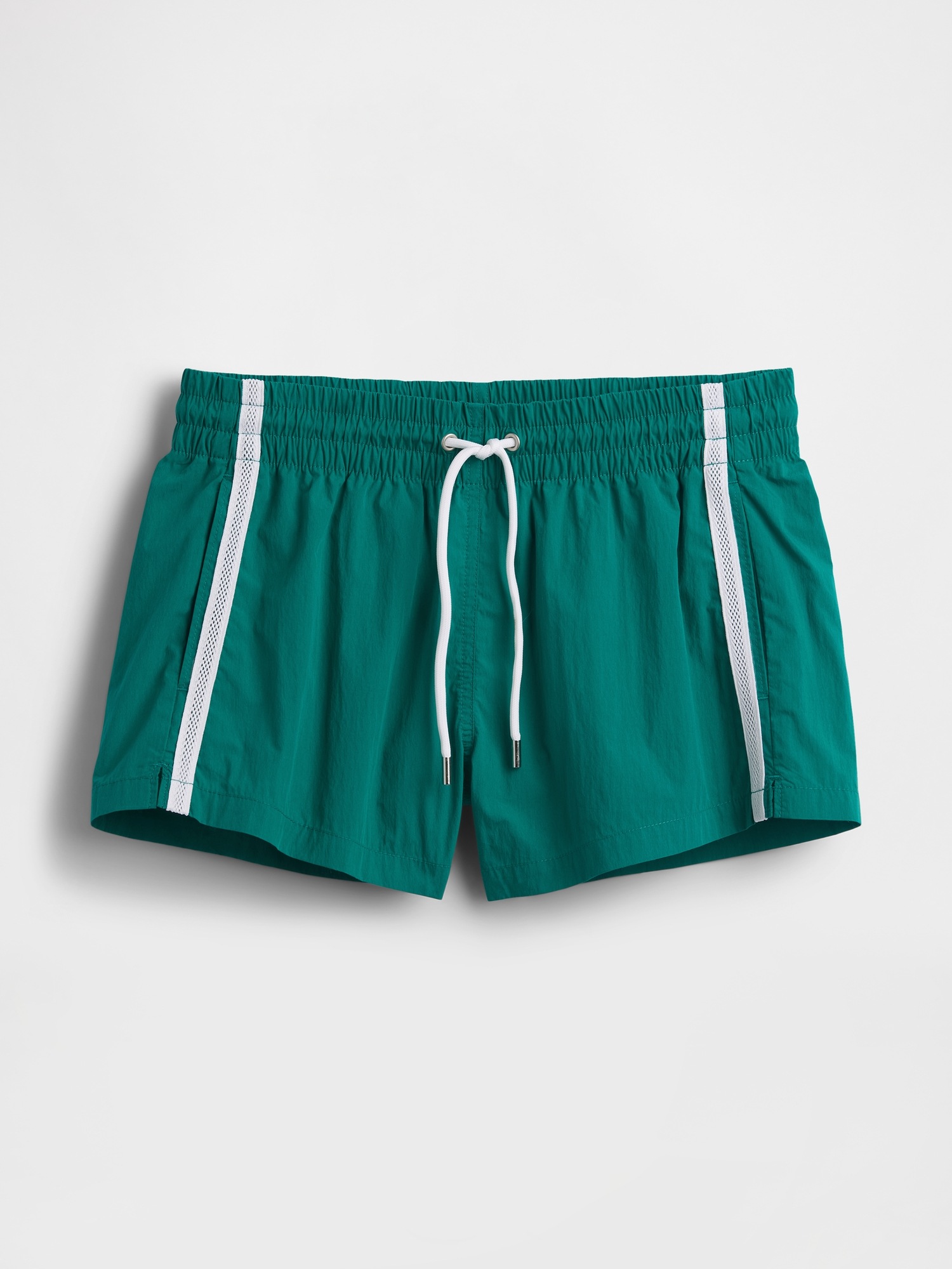 Женские шорты Gap 2.5" Track Shorts, цвет: Зелёный — фото 6