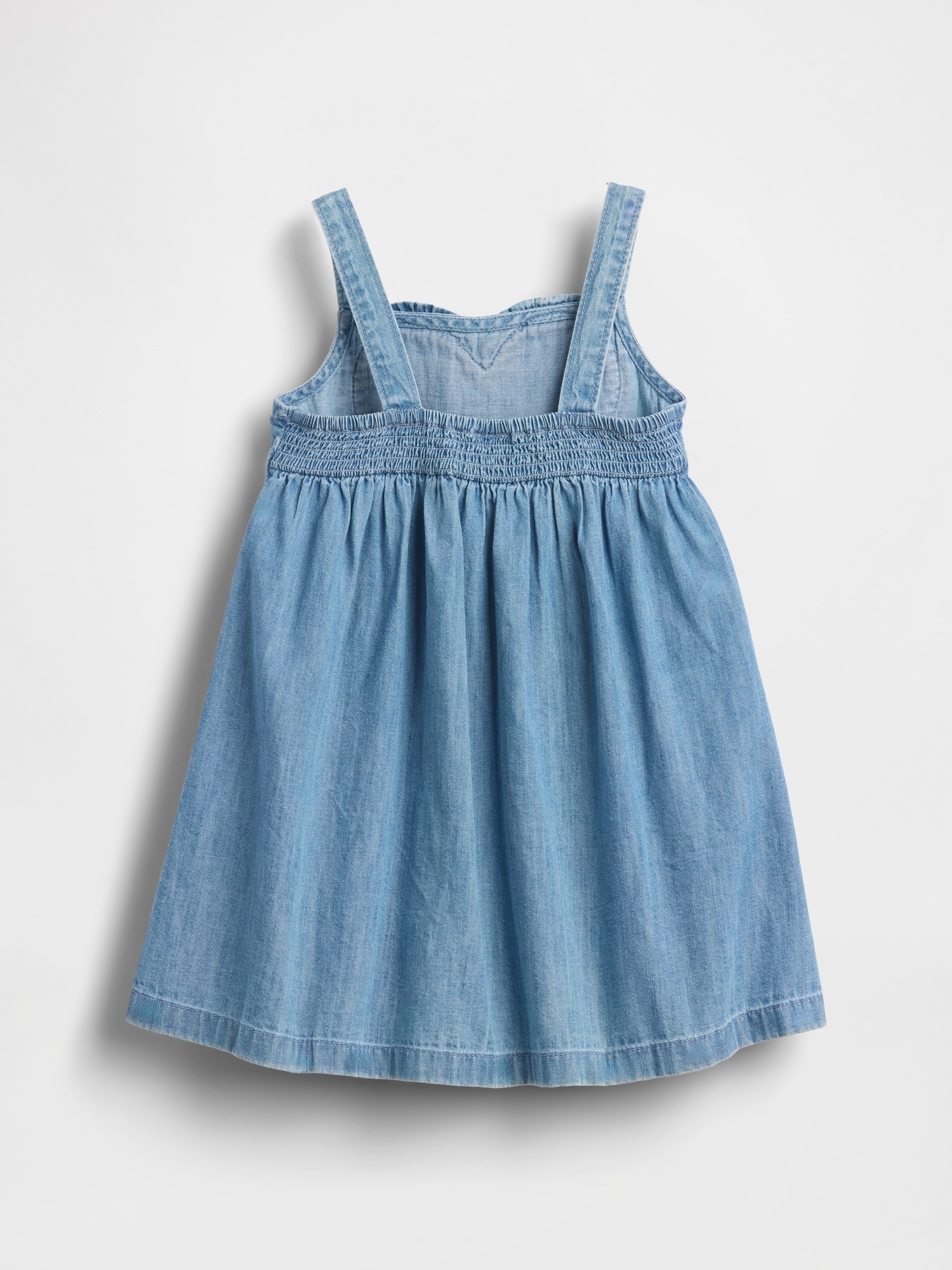 Baby & Toddler Denim Heart Tank Dress