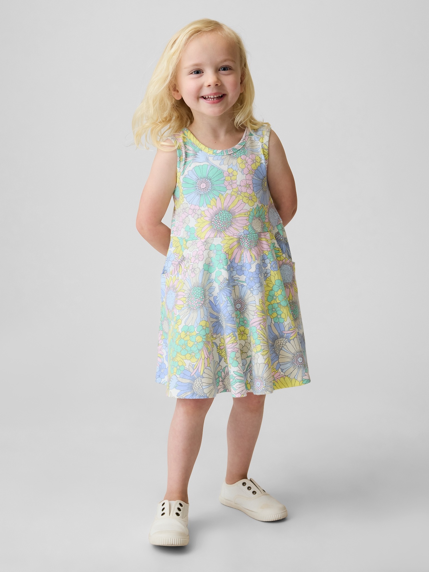 Детские платья Gap Baby & Toddler Mix & Match Twirl Tank Dress