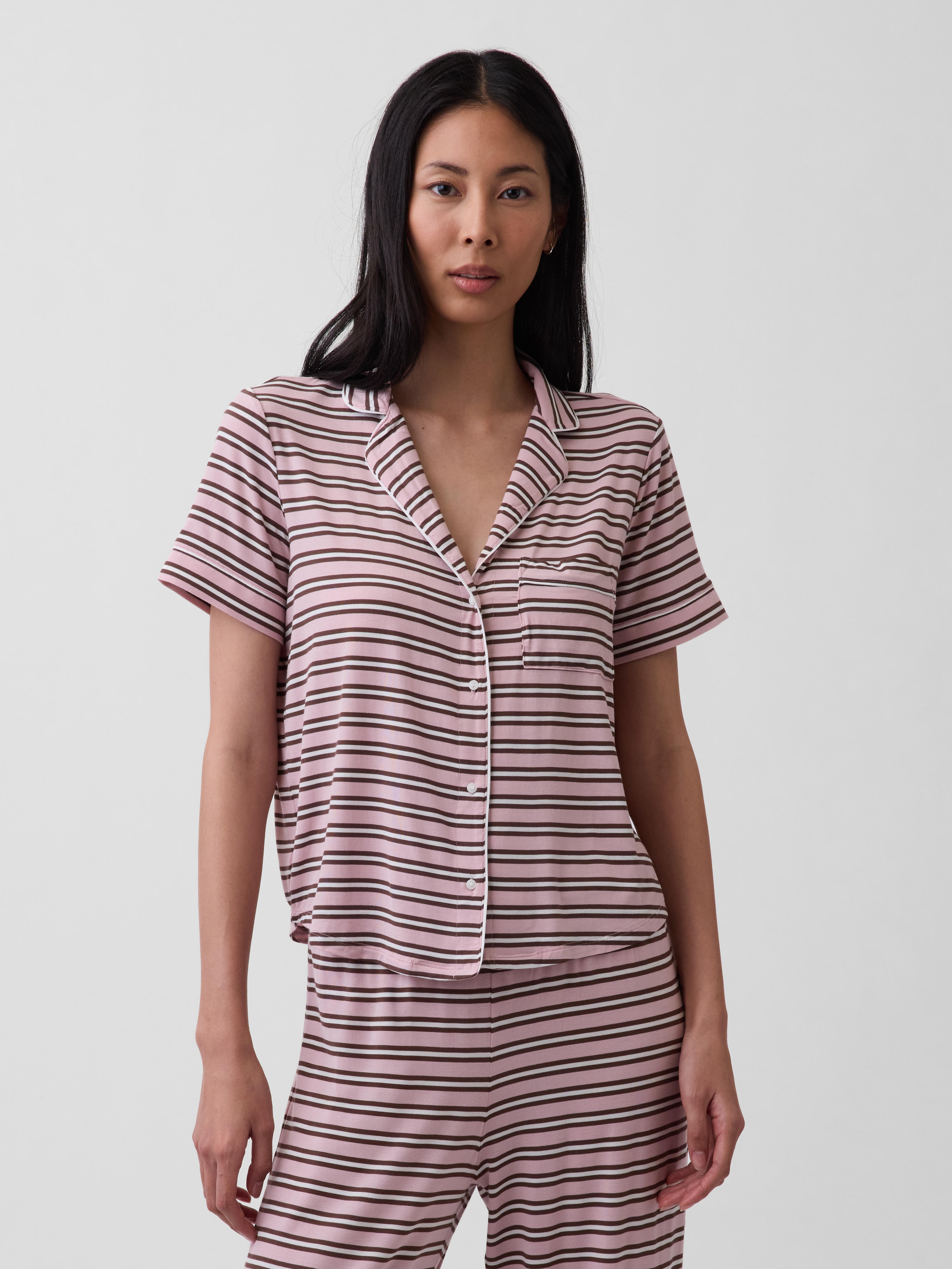 Softest Modal PJ Top