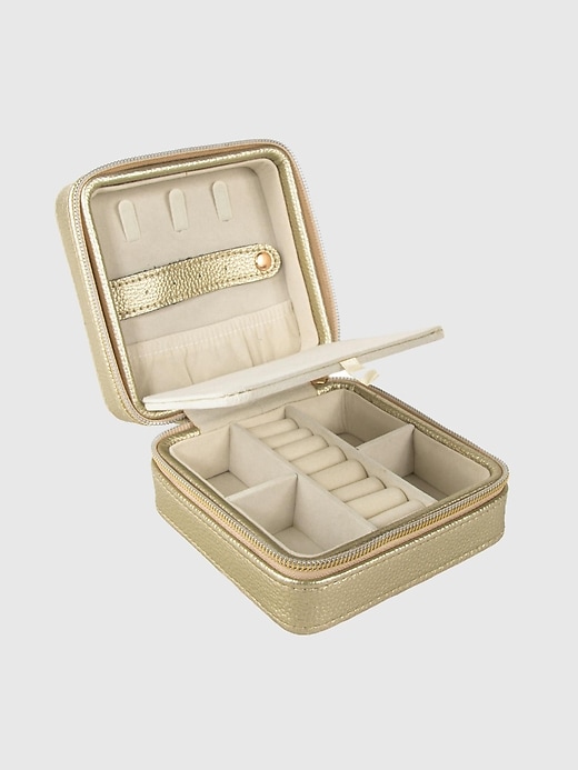 Image number 2 showing, Brouk and Co Leah Travel Jewelry Case