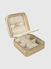 Image number 2 showing, Brouk and Co Leah Travel Jewelry Case