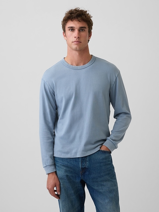 Image number 1 showing, Heavyweight Crop T-Shirt