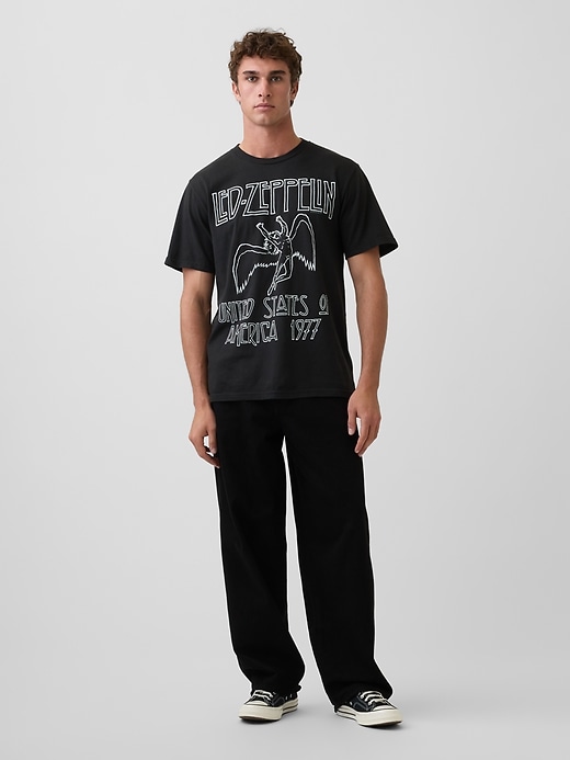 Image number 2 showing, Led Zeppelin Relaxed Graphic T-Shirt