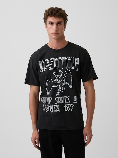 Led Zeppelin Relaxed Graphic T-Shirt