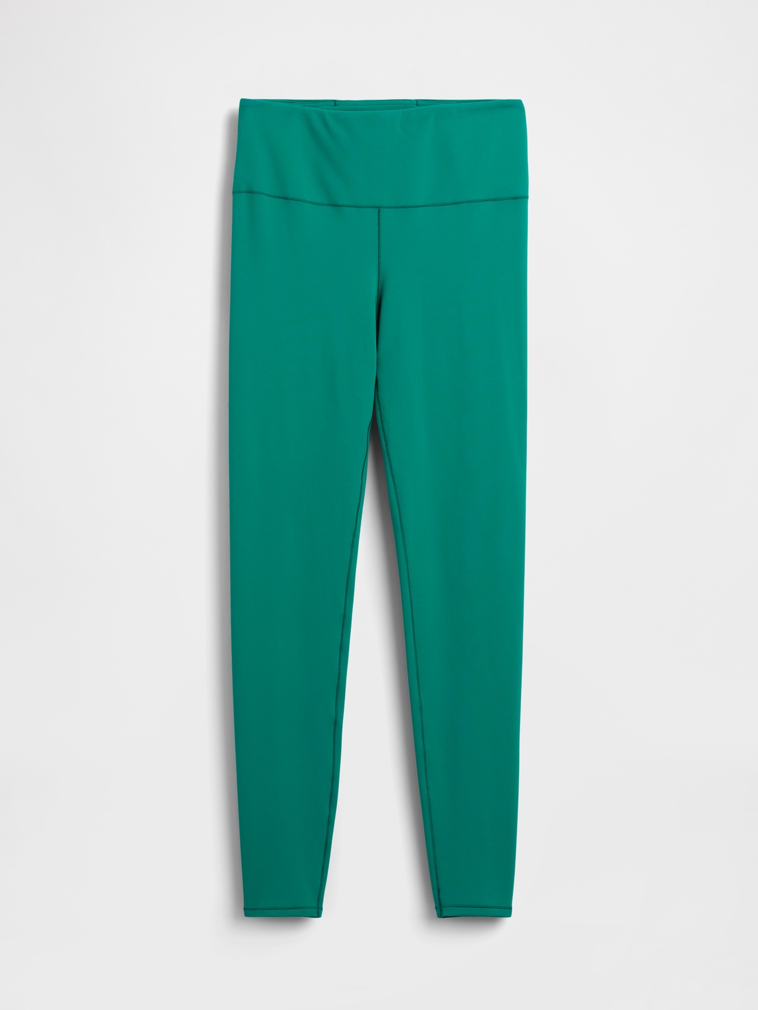 Женские леггинсы Gap GapFit Smooth High Rise, цвет: Зелёный — фото 5