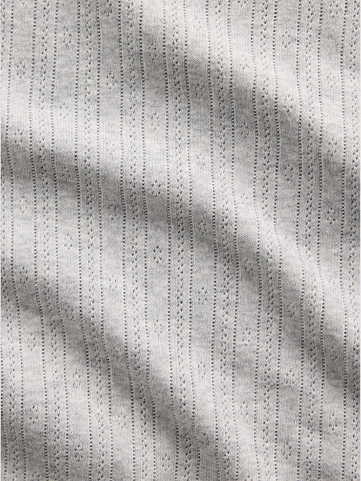 Image number 4 showing, Pointelle Crewneck T-Shirt