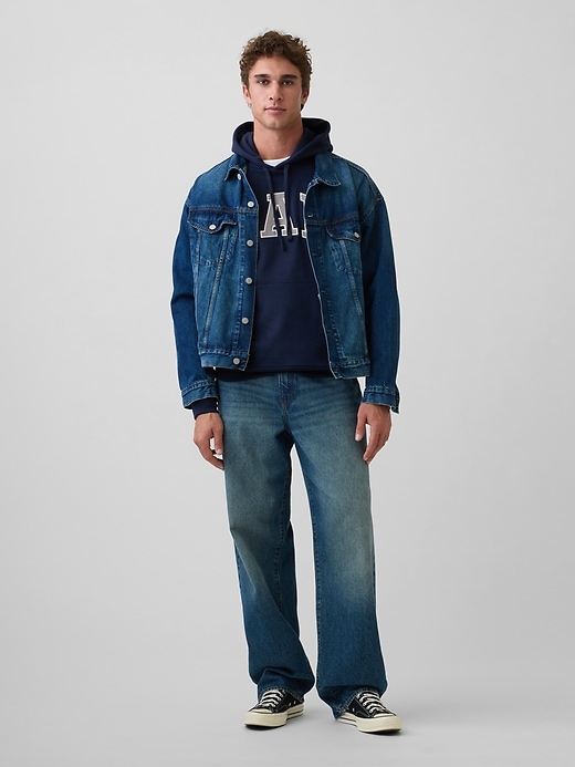 Image number 2 showing, Adult VintageSoft Arch Logo Hoodie