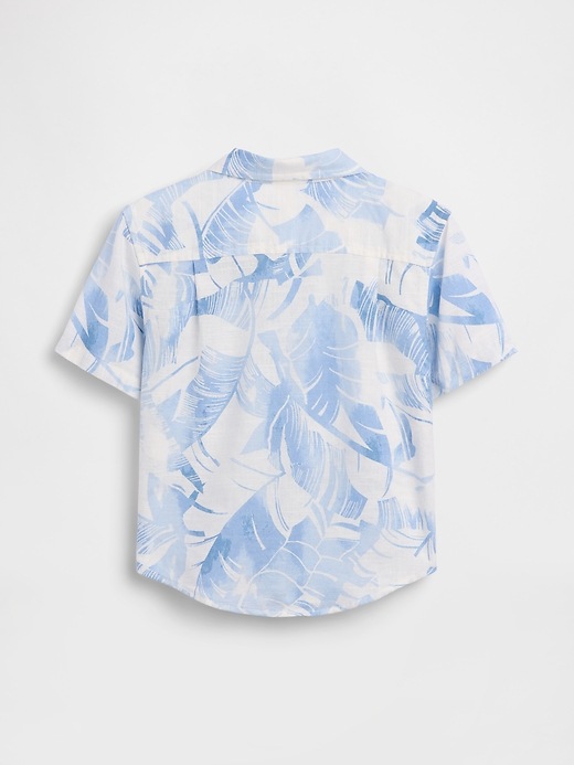 Image number 3 showing, Baby & Toddler Linen-Cotton Shirt