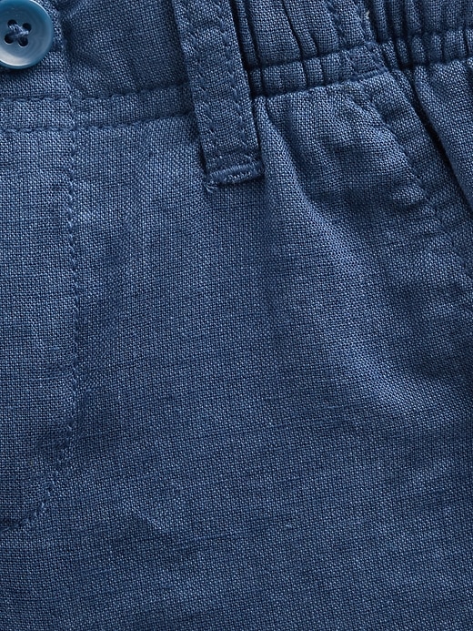 Image number 3 showing, Baby & Toddler Linen-Cotton Shorts