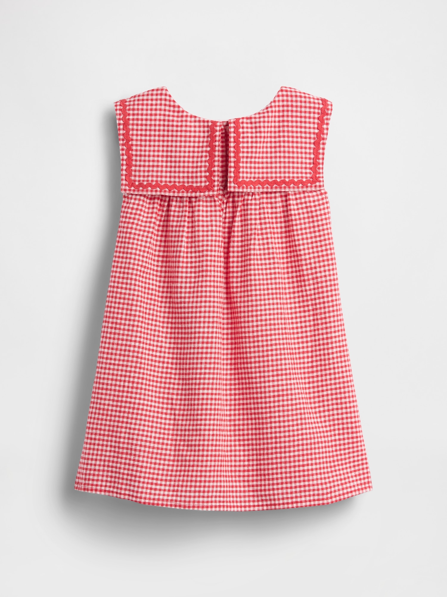 Baby & Toddler Linen-Cotton Gingham Sailor Dress