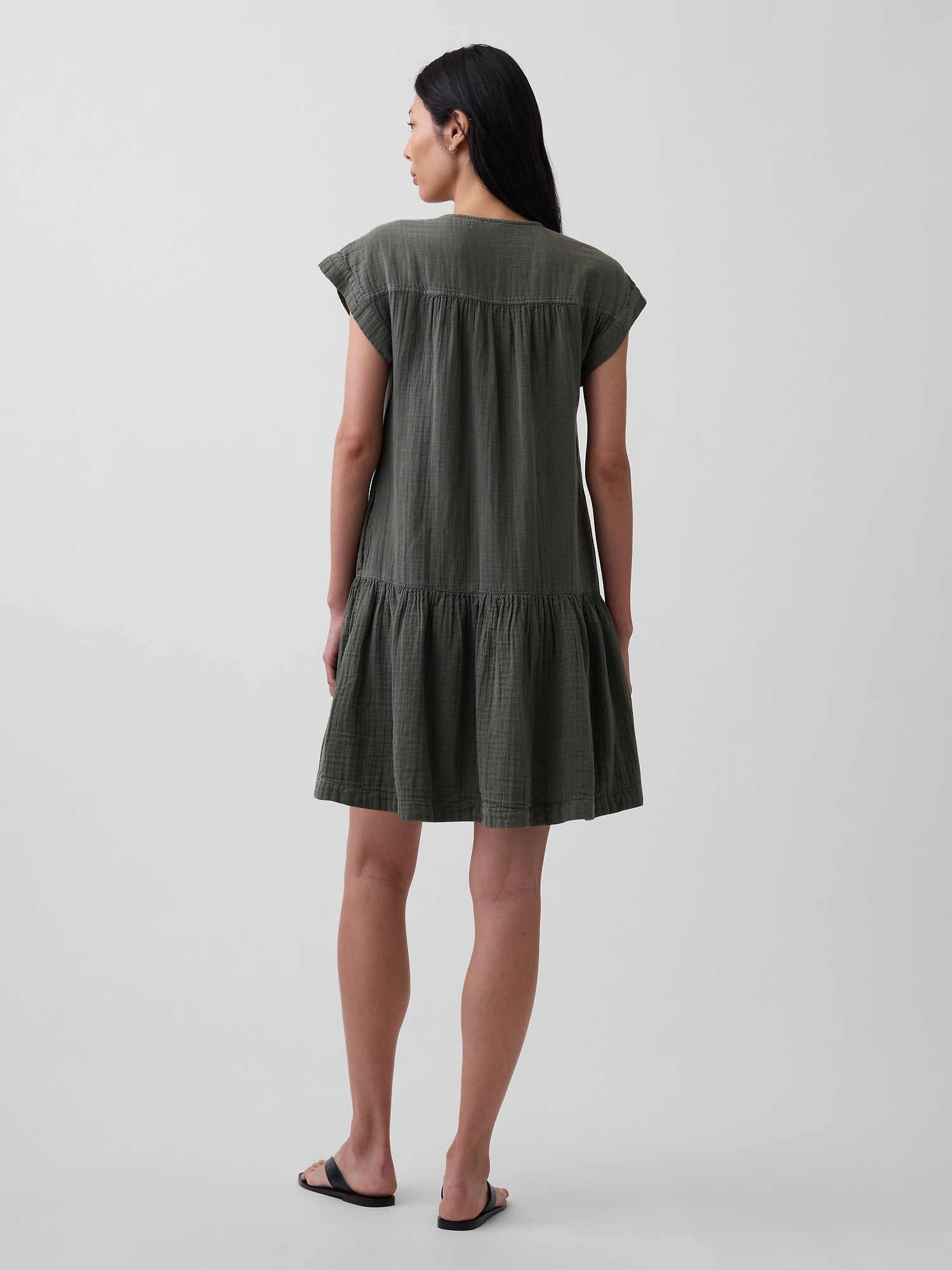 zara tiered cotton gauze dress Zara COTTON GAUZE DRESS at Mall of America in Bloomington, MN