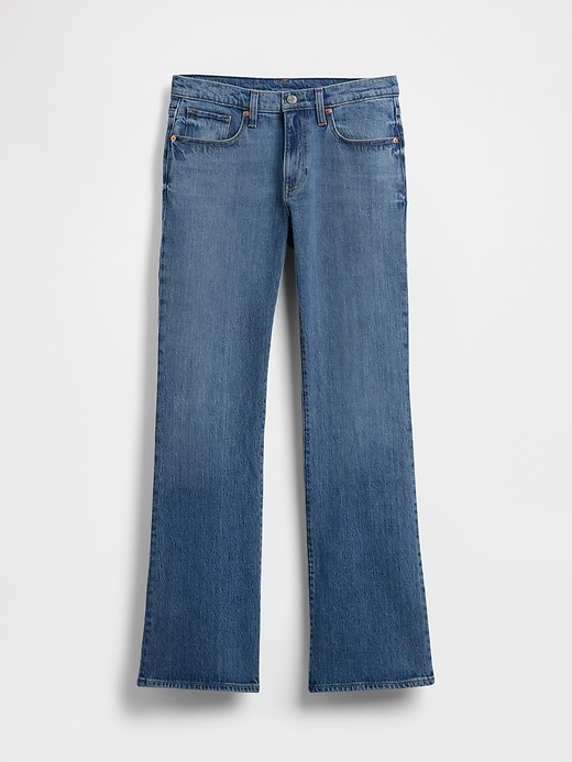 Image number 6 showing, Mid Rise Relaxed Boot Jeans