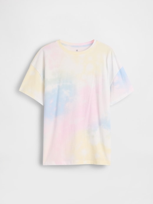 Image number 1 showing, Kids Tie-Dye Oversized Tunic T-Shirt
