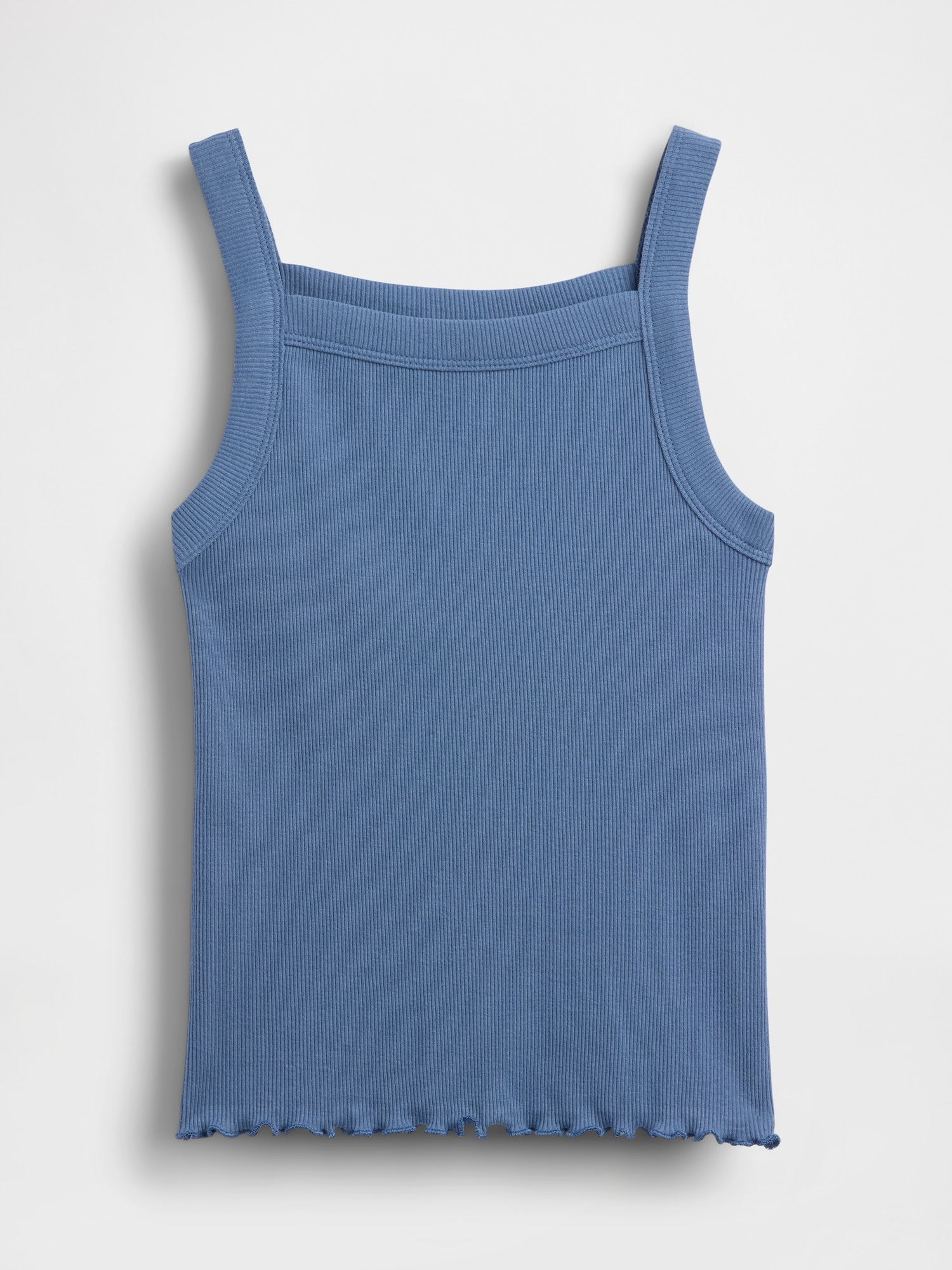 Kids Rib Square-Neck Tank Top