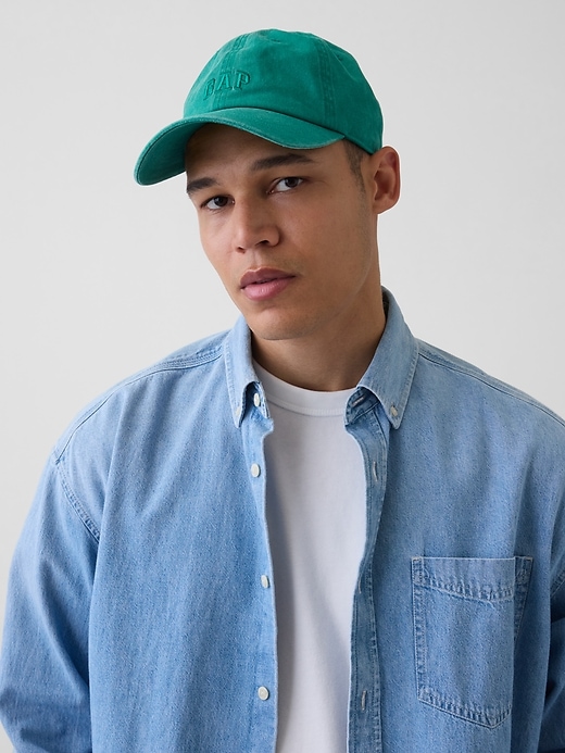 Image number 2 showing, Washed Logo Baseball Hat