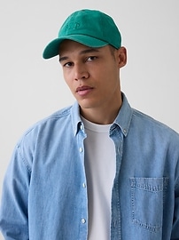 Image number 2 showing, Washed Logo Baseball Hat