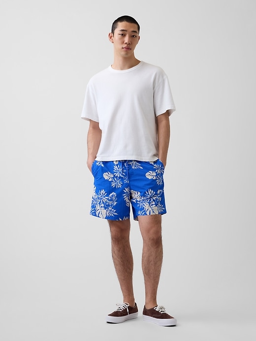 Image number 1 showing, 6" Relaxed Swim Trunks