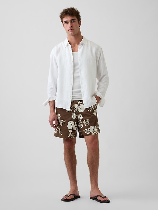 Image number 1 showing, 6" Relaxed Swim Trunks