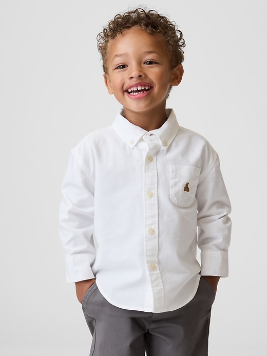 Image number 3 showing, Baby & Toddler Oxford Shirt
