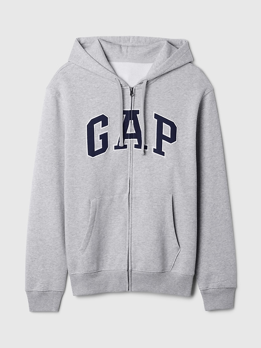 Image number 7 showing, Adult VintageSoft Arch Logo Zip Hoodie