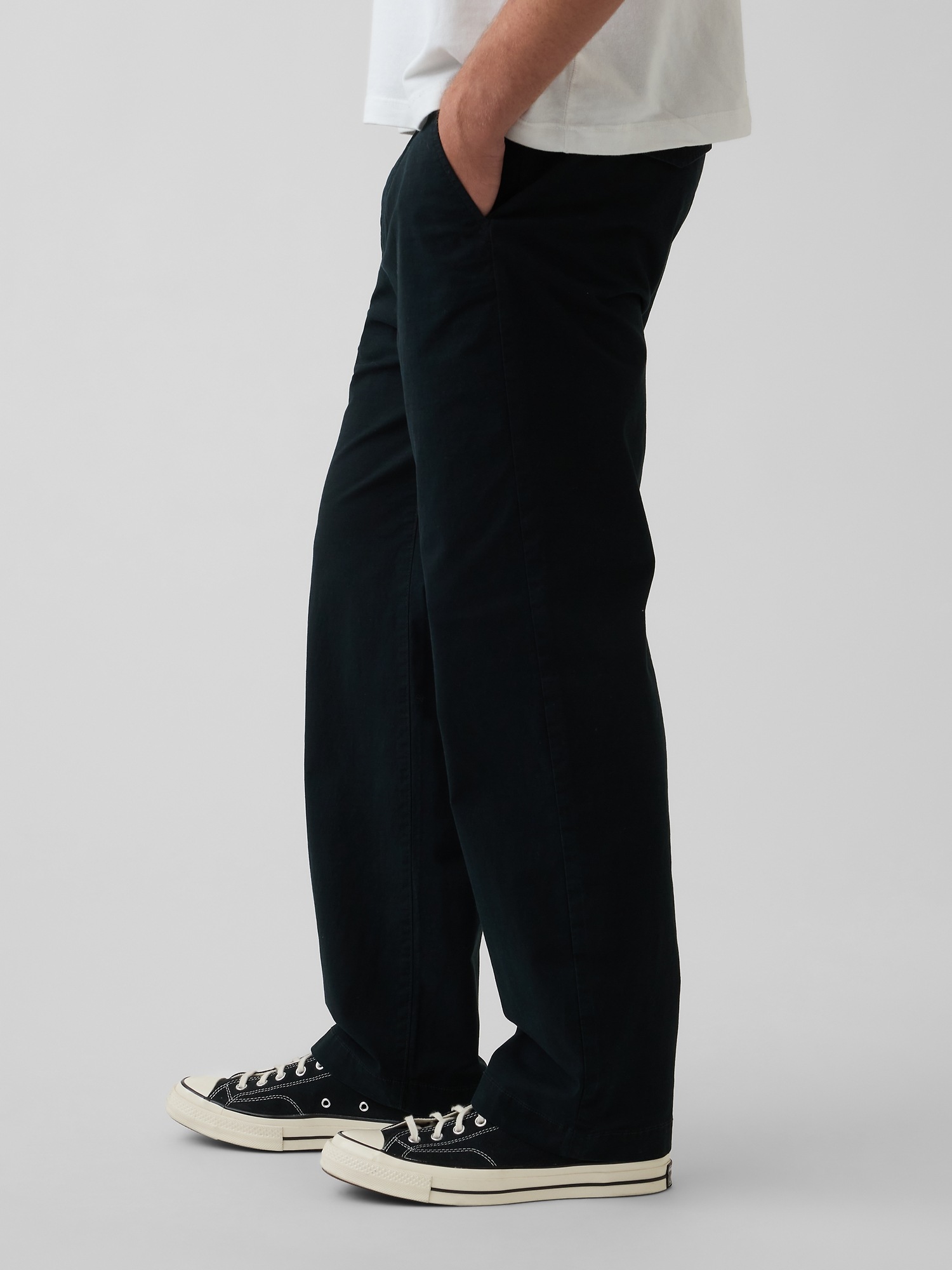 Мужские брюки Gap Poplin '90s Loose Pants — фото 3