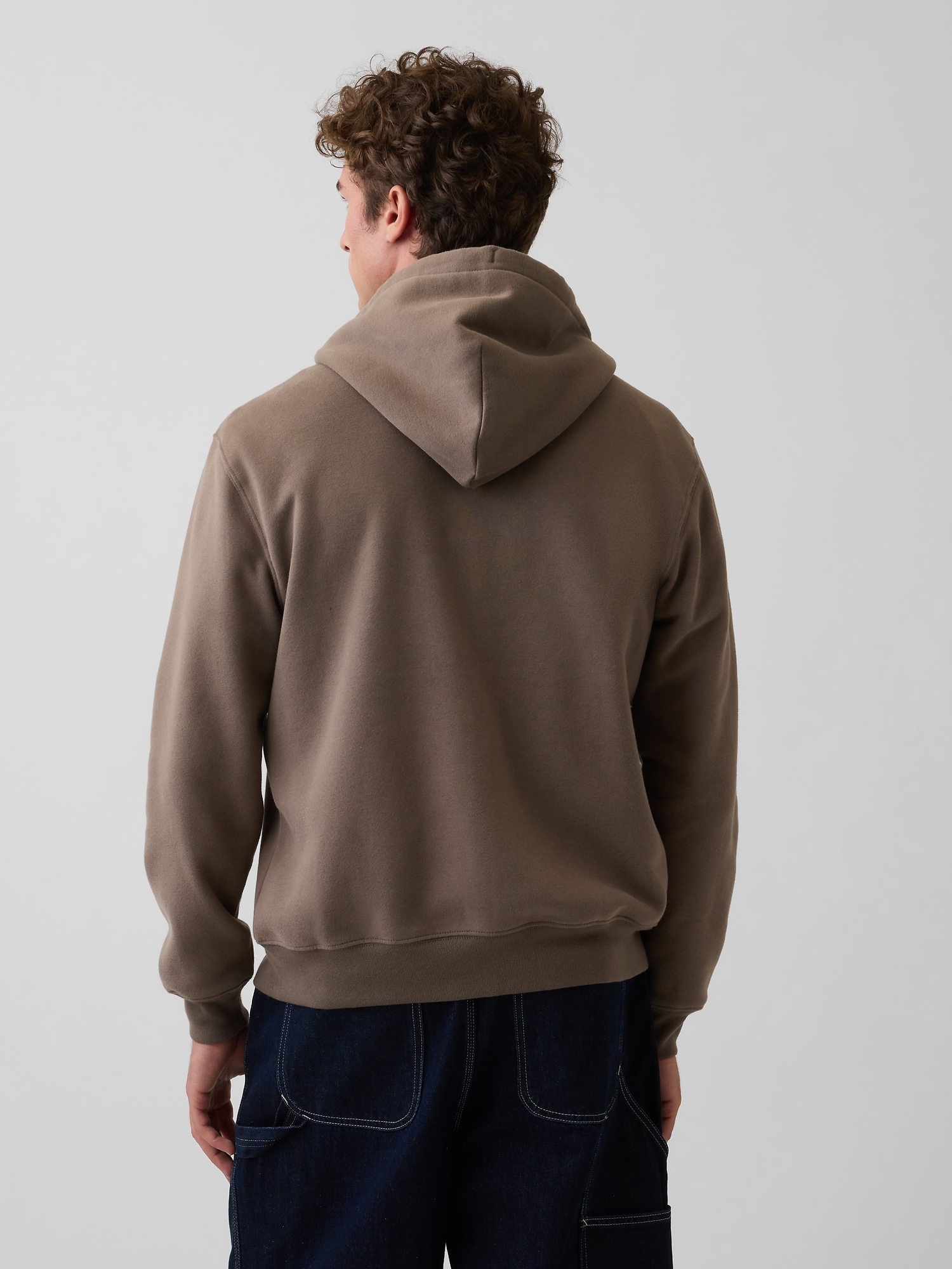 Adult VintageSoft Arch Logo Zip Hoodie | Gap