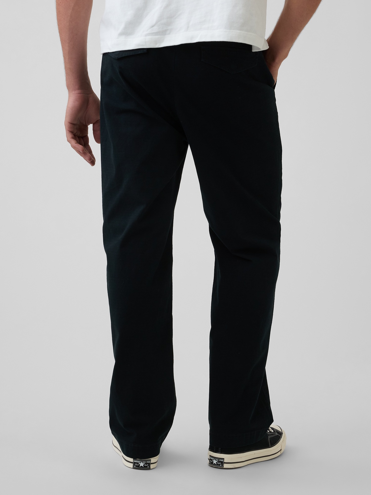 Мужские брюки Gap Poplin '90s Loose Pants — фото 4