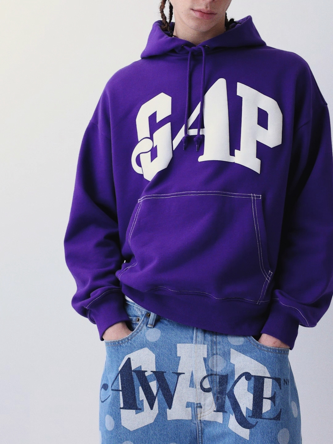 Gap × Awake NY Heavyweight Oversized Logo Hoodie