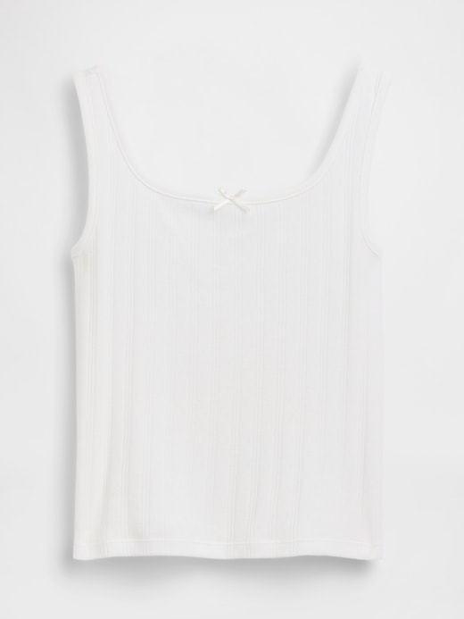 Image number 2 showing, Kids Pointelle Tank Top
